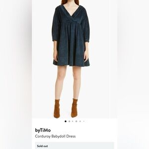 byTiMo Corduroy Babydoll Dress